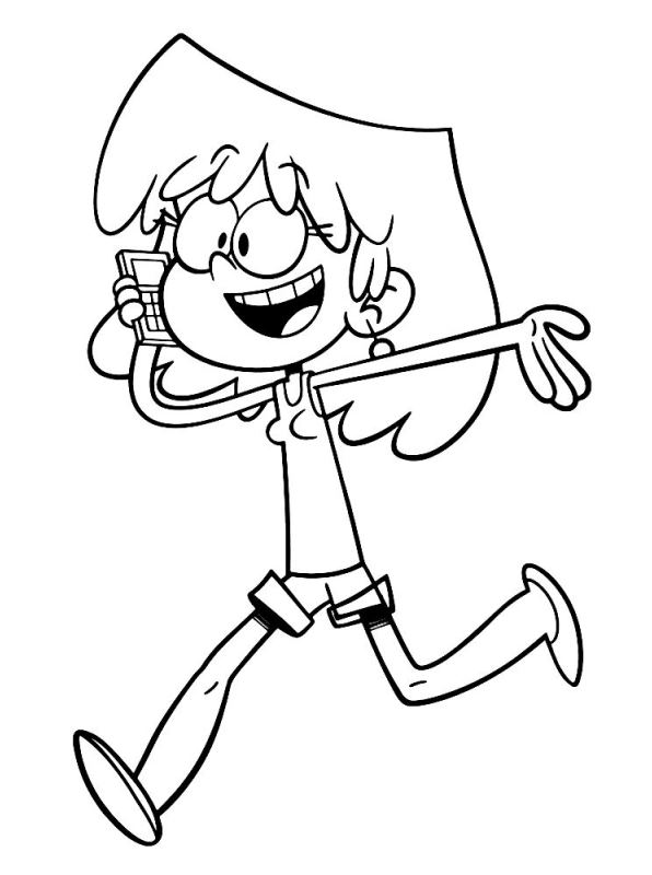 Kids-n-fun.com | Coloring page Loud House lori loud house